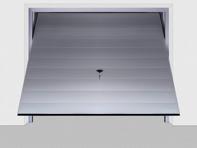 Schwingtor nach Mas OHNE Fuhrungsschienen Compact Panel C 1