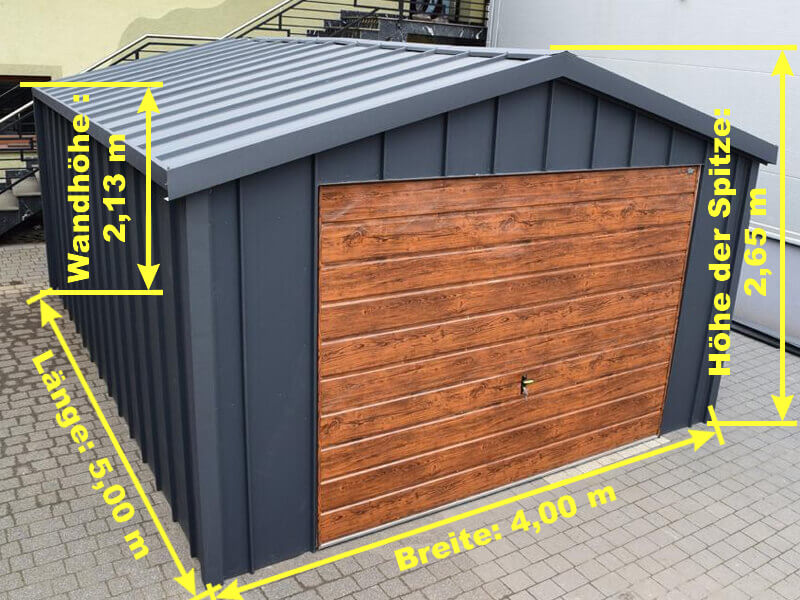 Fertigarage aus Polen 1