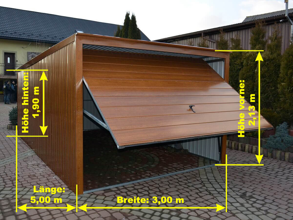 fertiggarage mit anbau