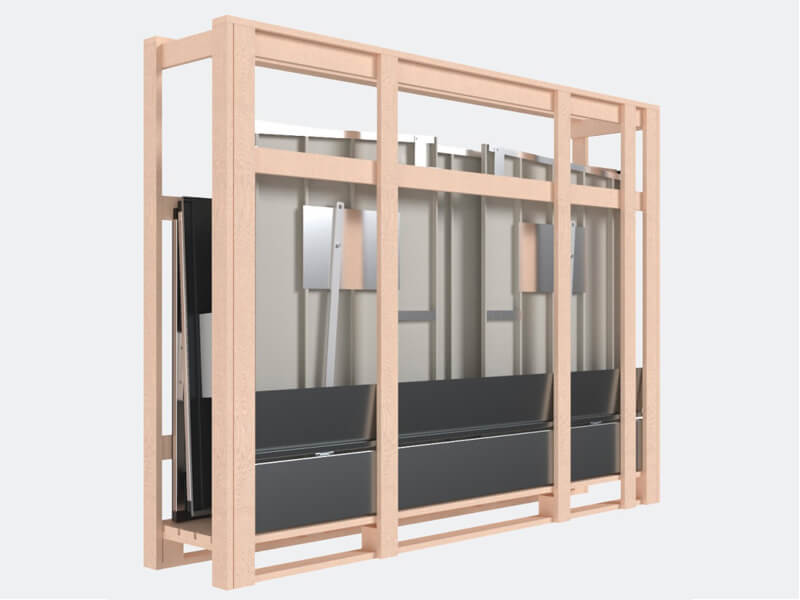 Liferung Fahrradbox als Bausatz auf eine Palette Liferung Fahrradbox als Bausatz auf eine Palette